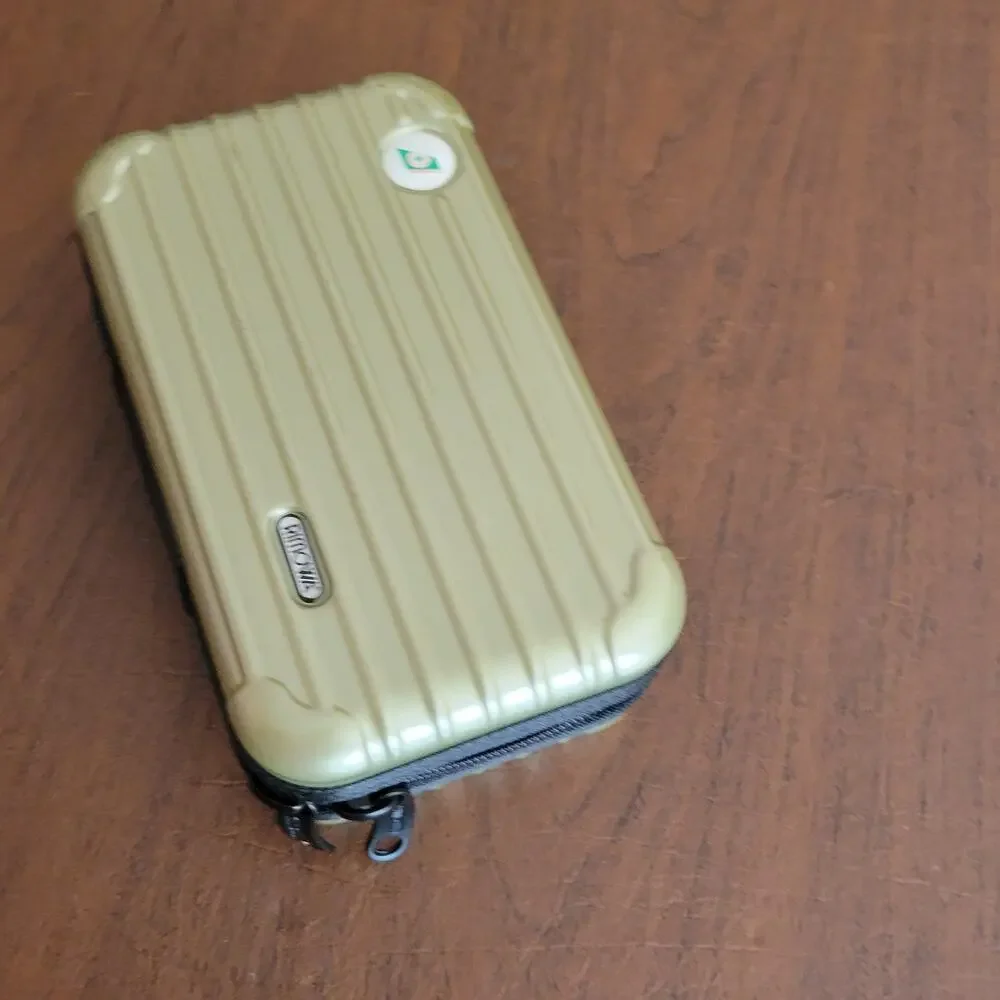RIMOWA EVA AIR Olive Light Green Travel Case Amenity Toiletry Kit Pouch Only K